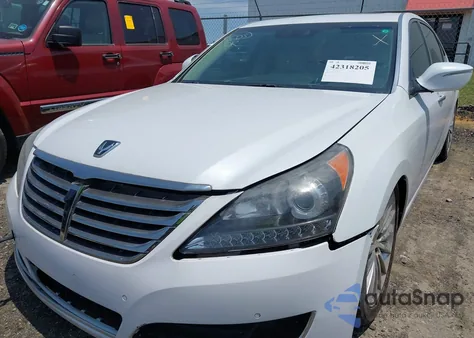 2014 Hyundai Equus Ultimate из США, поврежденный, VIN KMHGH4JHXEU087162